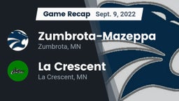 Recap: Zumbrota-Mazeppa  vs. La Crescent  2022