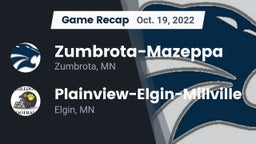 Recap: Zumbrota-Mazeppa  vs. Plainview-Elgin-Millville  2022