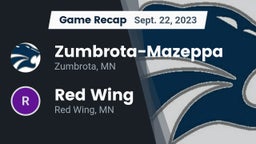 Recap: Zumbrota-Mazeppa  vs. Red Wing  2023