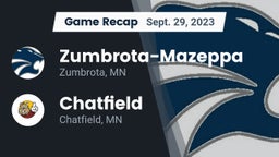 Recap: Zumbrota-Mazeppa  vs. Chatfield  2023