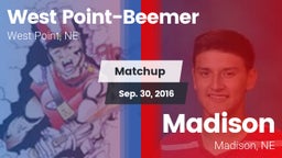 Matchup: West Point vs. Madison  2016