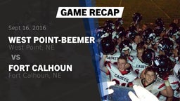 Recap: West Point-Beemer  vs. Fort Calhoun  2016