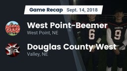 Recap: West Point-Beemer  vs. Douglas County West  2018