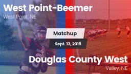 Matchup: West Point vs. Douglas County West  2019