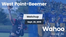 Matchup: West Point vs. Wahoo  2019
