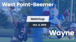 Matchup: West Point vs. Wayne  2019