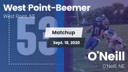 Matchup: West Point vs. O'Neill  2020