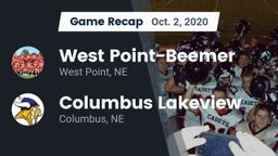 Recap: West Point-Beemer  vs. Columbus Lakeview  2020