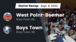 Recap: West Point-Beemer  vs. Boys Town  2023