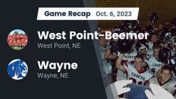 Recap: West Point-Beemer  vs. Wayne  2023
