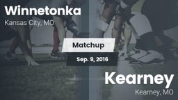 Matchup: Winnetonka vs. Kearney  2016