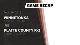 Recap: Winnetonka  vs. Platte County R-3 2015
