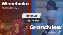 Matchup: Winnetonka vs. Grandview  2016