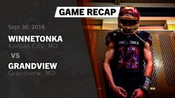Recap: Winnetonka  vs. Grandview  2016