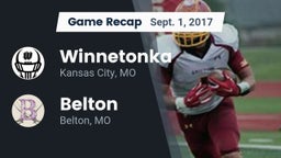 Recap: Winnetonka  vs. Belton  2017