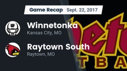 Recap: Winnetonka  vs. Raytown South  2017