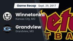 Recap: Winnetonka  vs. Grandview  2017