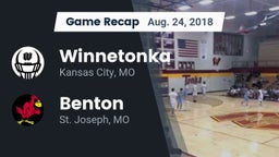Recap: Winnetonka  vs. Benton  2018