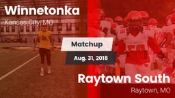 Matchup: Winnetonka High vs. Raytown South  2018