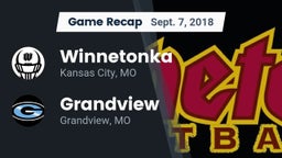 Recap: Winnetonka  vs. Grandview  2018