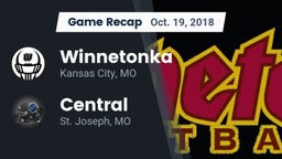 Recap: Winnetonka  vs. Central  2018