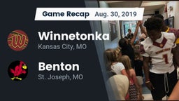Recap: Winnetonka  vs. Benton  2019