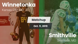 Matchup: Winnetonka High vs. Smithville  2019