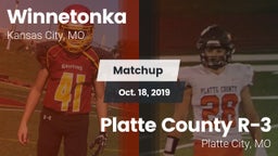 Matchup: Winnetonka High vs. Platte County R-3 2019