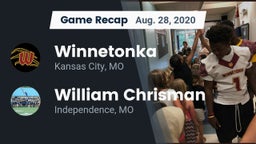 Recap: Winnetonka  vs. William Chrisman  2020