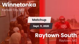 Matchup: Winnetonka High vs. Raytown South  2020