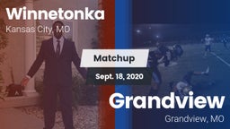 Matchup: Winnetonka High vs. Grandview  2020