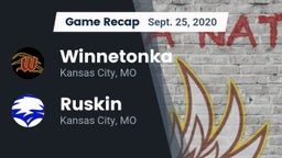 Recap: Winnetonka  vs. Ruskin  2020