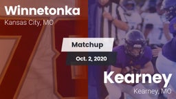 Matchup: Winnetonka High vs. Kearney  2020