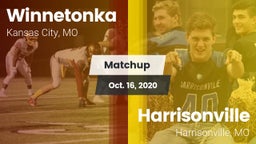 Matchup: Winnetonka High vs. Harrisonville  2020