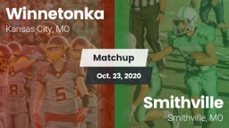Matchup: Winnetonka High vs. Smithville  2020