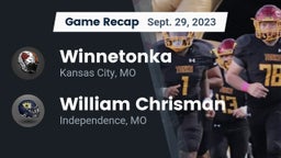 Recap: Winnetonka  vs. William Chrisman  2023