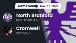 Recap: North Branford  vs. Cromwell  2023