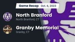 Recap: North Branford  vs. Granby Memorial  2023