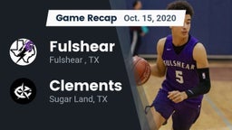 Recap: Fulshear  vs. Clements  2020