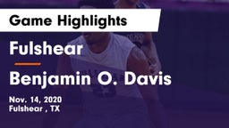 Fulshear  vs Benjamin O. Davis  Game Highlights - Nov. 14, 2020