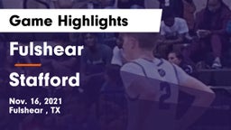 Fulshear  vs Stafford  Game Highlights - Nov. 16, 2021