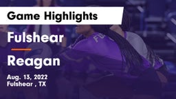 Fulshear  vs Reagan  Game Highlights - Aug. 13, 2022