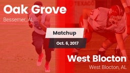 Matchup: Oak Grove High vs. West Blocton  2017