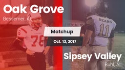 Matchup: Oak Grove High vs. Sipsey Valley  2017
