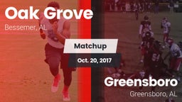 Matchup: Oak Grove High vs. Greensboro  2017
