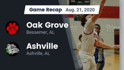 Recap: Oak Grove  vs. Ashville  2020
