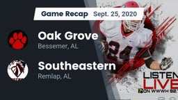 Recap: Oak Grove  vs. Southeastern  2020