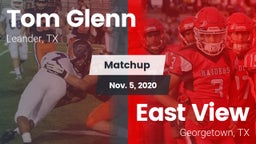 Matchup: Tom Glenn High Schoo vs. East View  2020