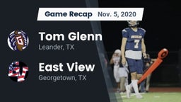 Recap: Tom Glenn  vs. East View  2020