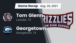 Recap: Tom Glenn  vs. Georgetown  2021